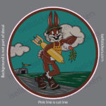 324th Expeditionary Reconnaissance Squadron USAFE Military Bumper Sticker Window Decal