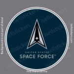 US Space Force Logo Military Air Force Window Decal Bumper Sticker